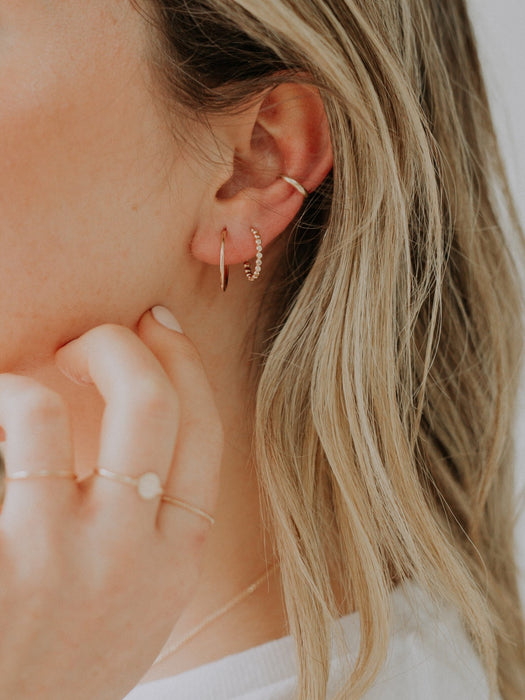 Brooklyn ear cuff | gold fill - hart & stone jewelry