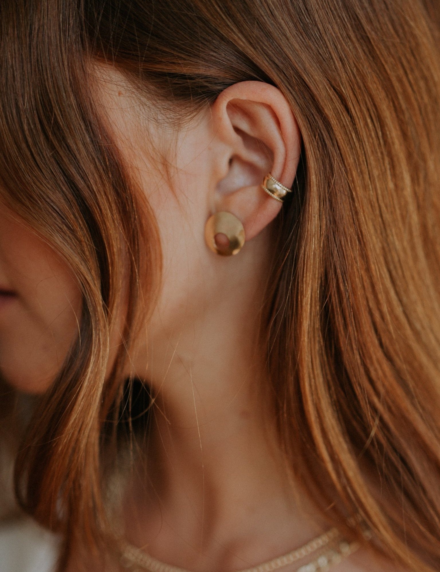 Celine ear cuff | gold fill - hart & stone jewelry