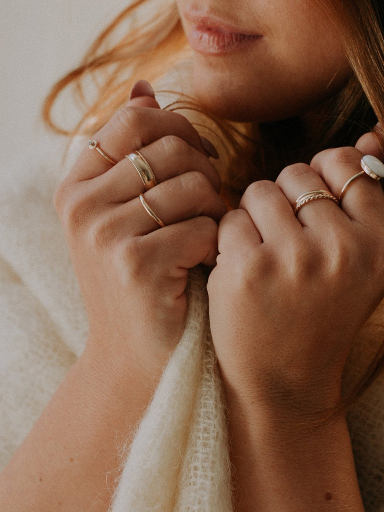 Celine ring | gold fill - hart & stone jewelry